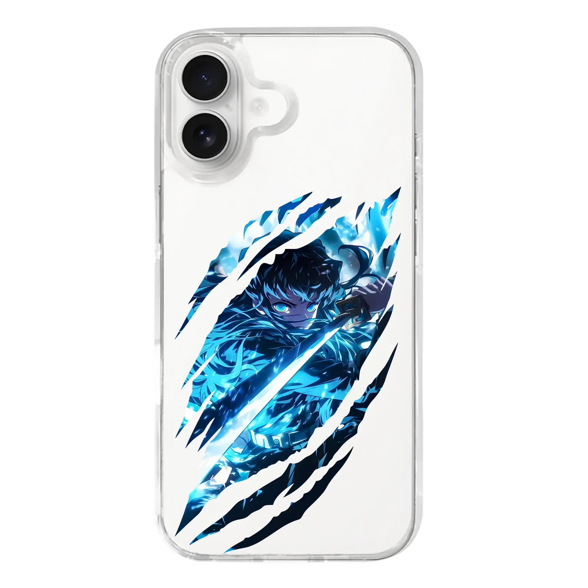 鬼滅の刃 グッズ,時透 無一郎 - iPhone 17シリーズ 透明スマホケース – 薄型・耐衝撃・精密フィット保護カバー